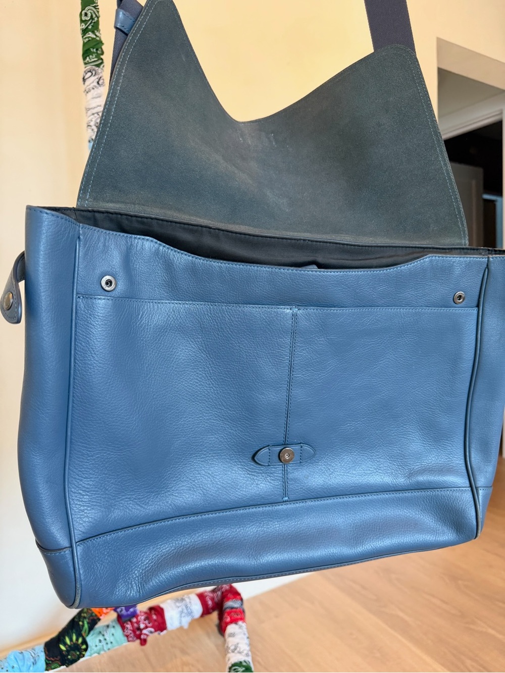 Coach Hudson Messenger Bag Duke Blue - Picture 4 of 10
